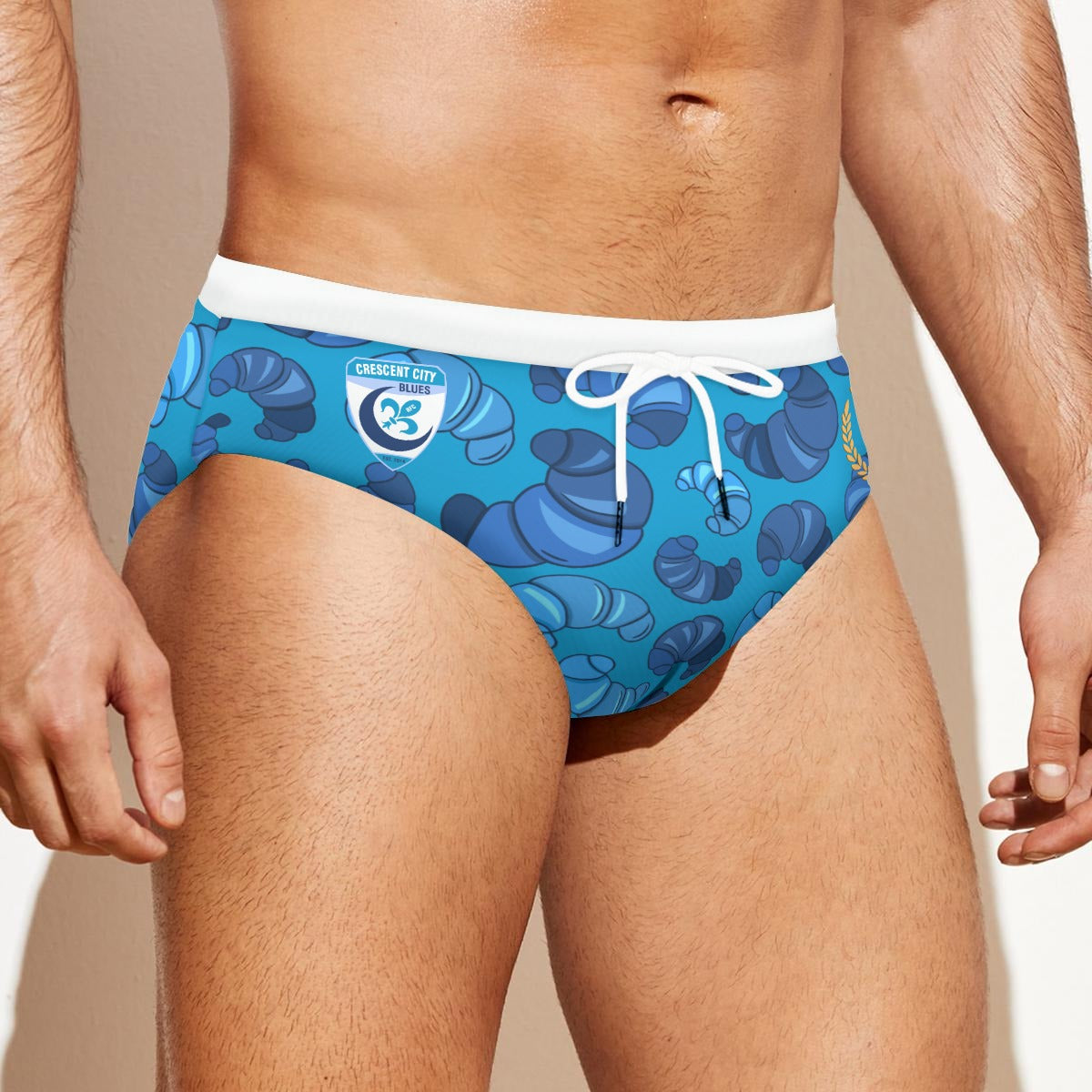 Drawstring Swim Briefs